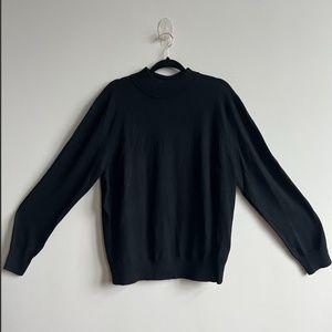 Mens Sweater, Large, Black